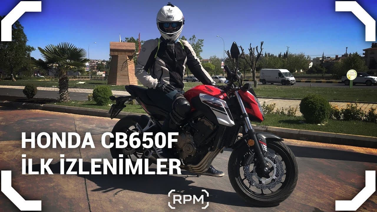 Honda CB650F İlk İzlenimler [RPM]