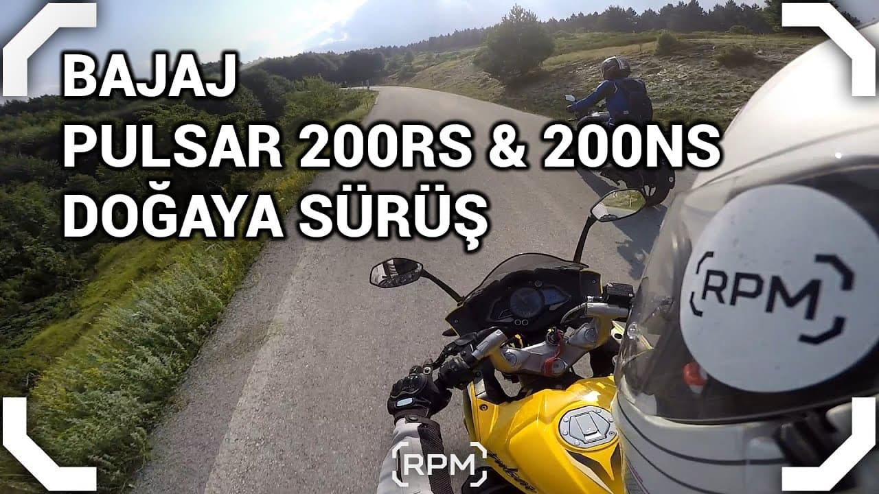 Bajaj Pulsar 200 RS & 200 NS - Doğaya Sürüş [RPM]