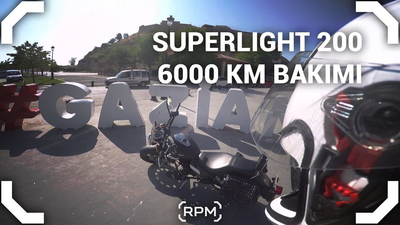 6000 KM Bakım Sonrası Gözlemler - Superlight 200 - Motovlog - 23 [RPM]