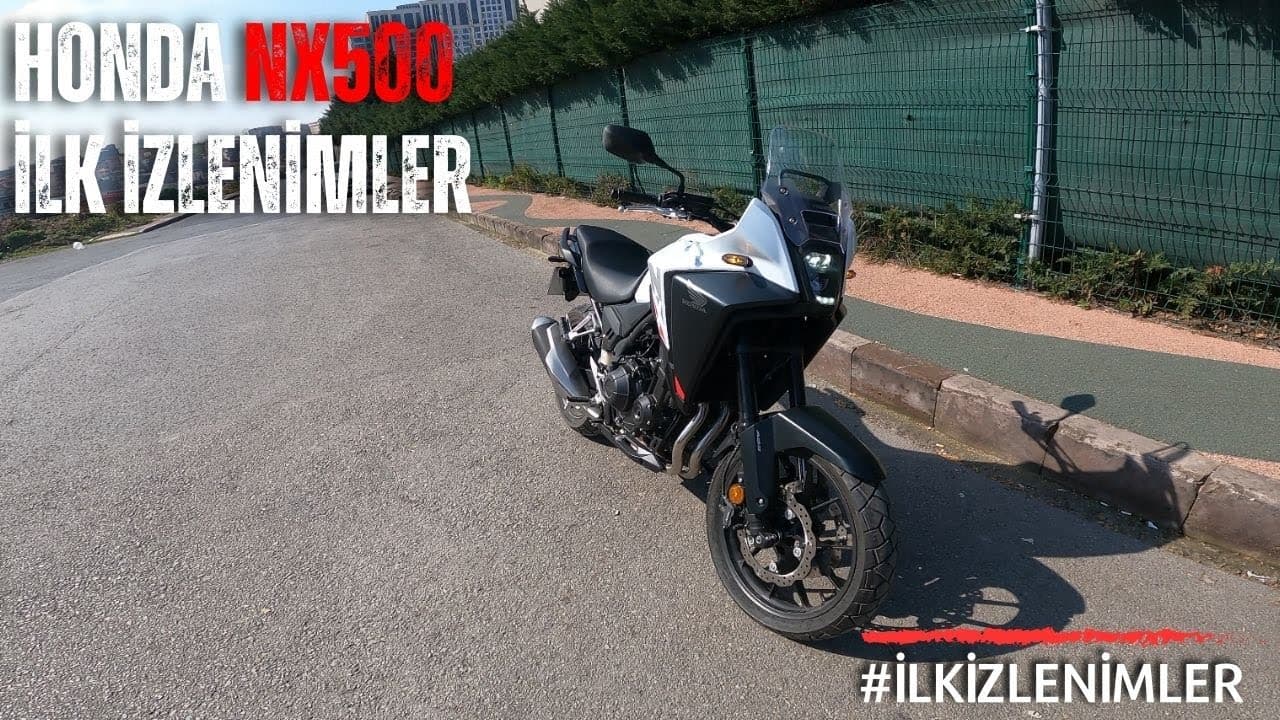 HONDA NX500 İLK İZLENİMLER [RPM]