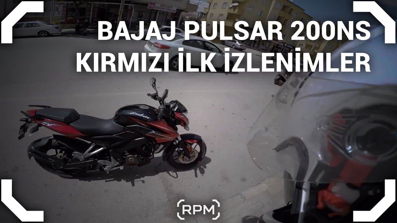 Bajaj Pulsar 200NS  Test Günü İlk İzlenimler [RPM]