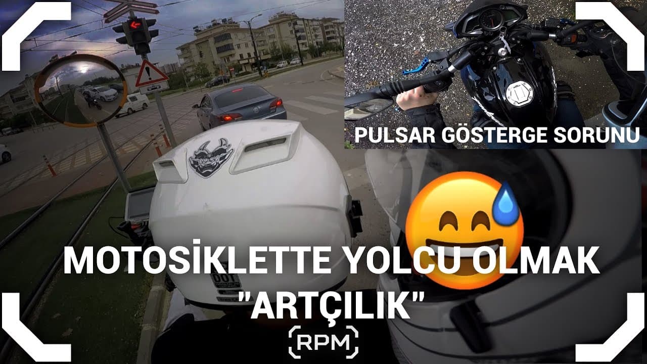 Motosiklete Yolcu Olmak - Artçılık Nedir? - Pulsar Gösterge Sorunu #5 [RPM]