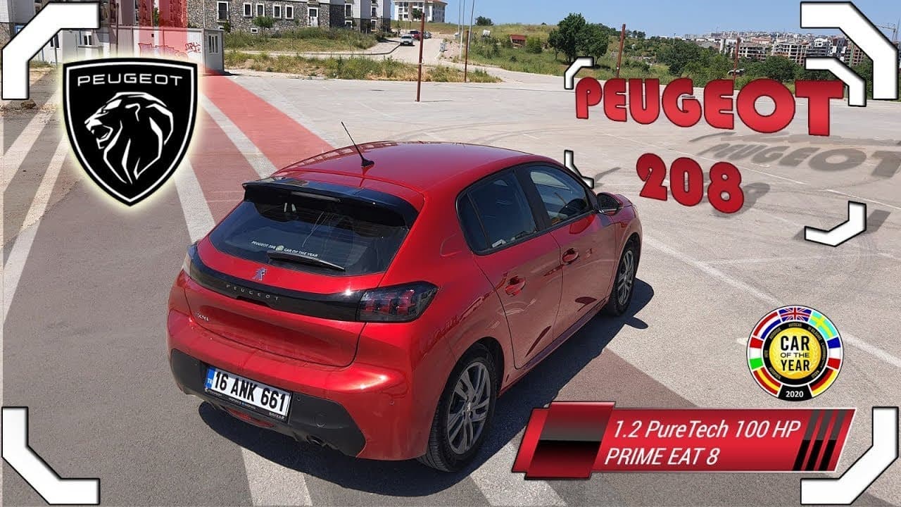 PEUGEOT 208 1.2 PRIME 100 HP EAT8 2021 - POV İLK İZLENİMLER [RPM]