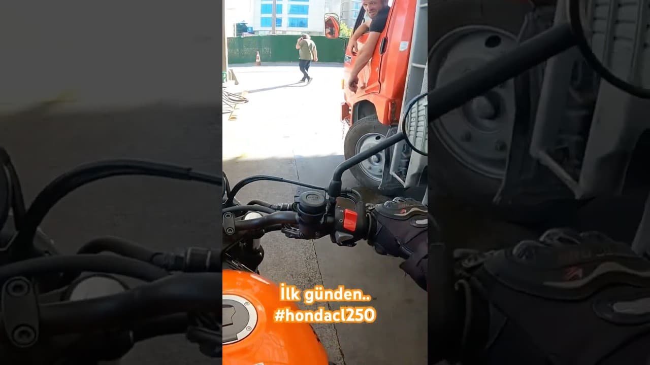 Yapma Çok Dikkat Çekiyorsun😂🟠 Honda CL250 İlk Gün Tepkiler [RPM]