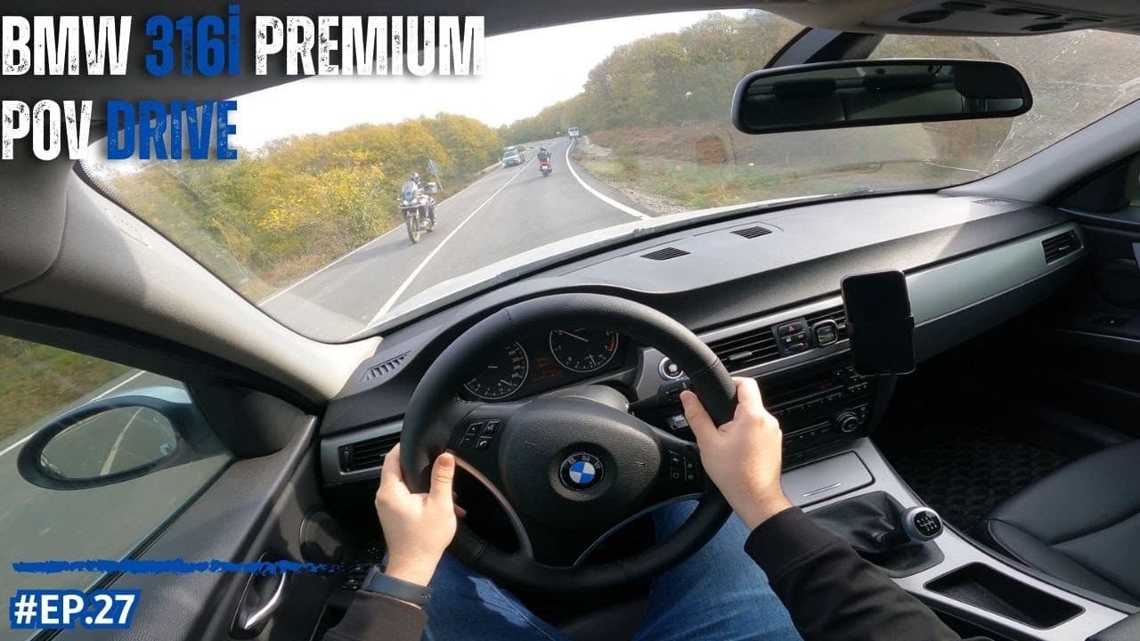 BMW 316i | Calm Weekend POV Drive | E90