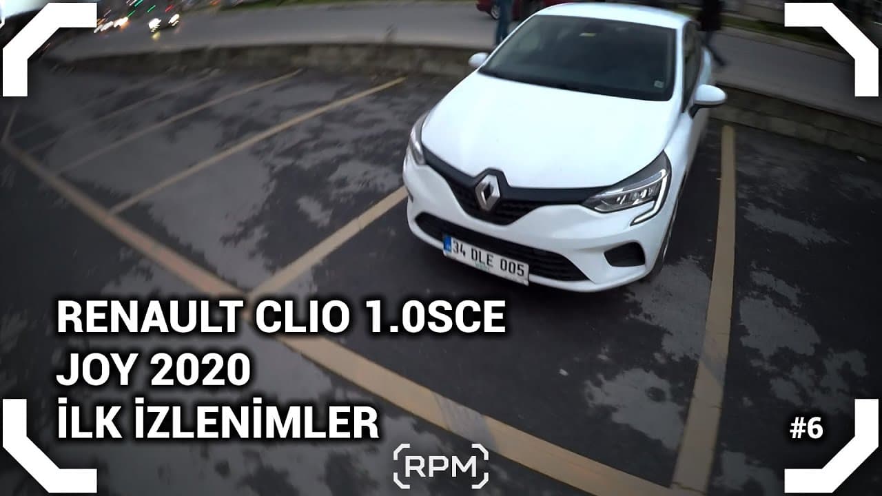 Atmosferik Renault Clio 5 Nasıl? - 1.0 SCE Joy 2020 - POV İlk İzlenimler [RPM]