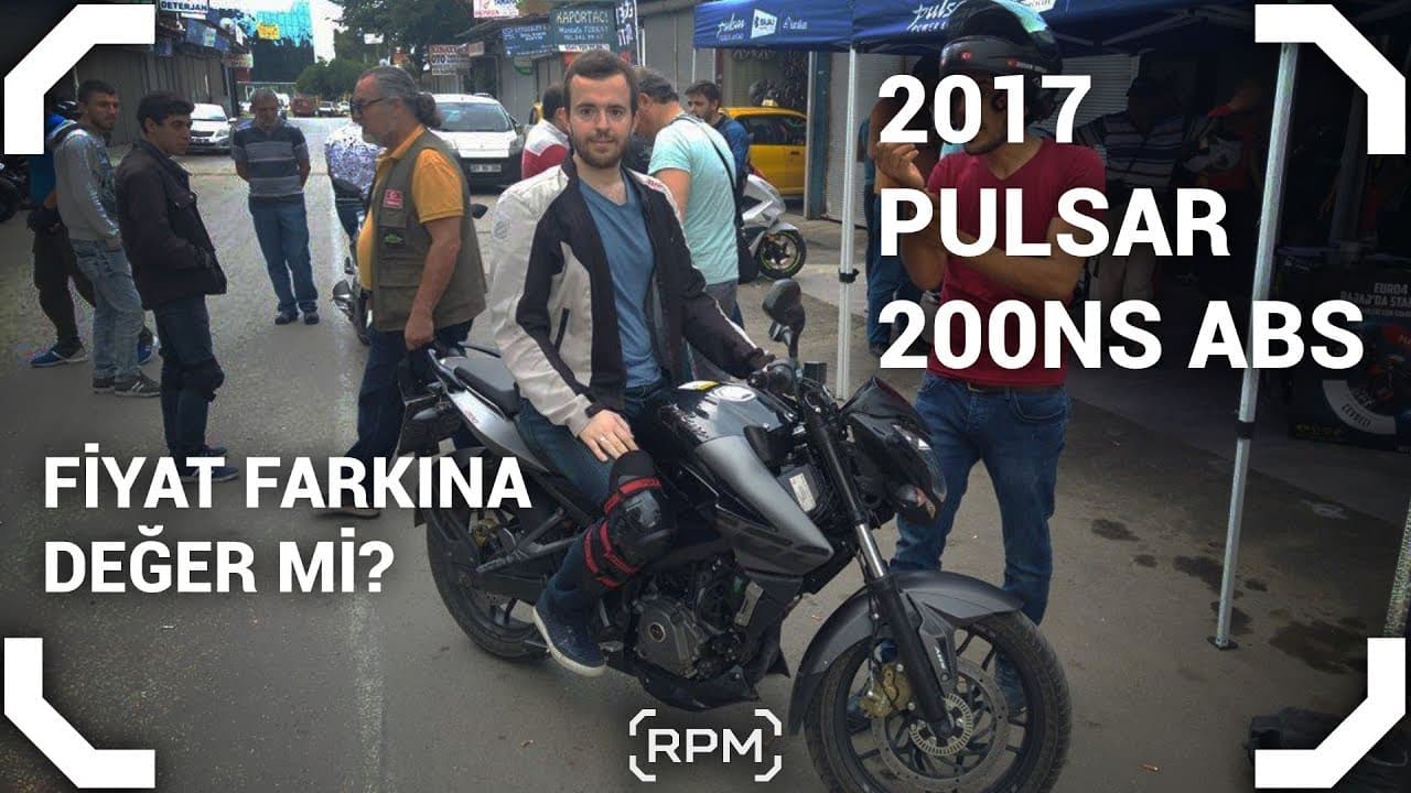 2017 Bajaj Pulsar 200NS ABS İlk İzlenimler - Fiyat Farkına Değer mi? - Test [RPM]