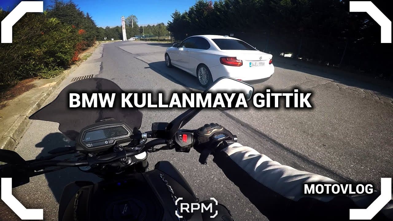 Motosiklette Kulak Tıkacı | BMW 2.18i Kullanmaya Gittik | Motovlog [RPM]