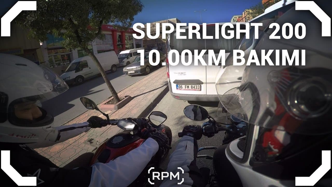 10.000 KM Sonrası Gözlemler - Superlight 200 ve MT07 Birlikte Sürüş [RPM]