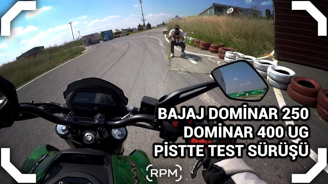 BAJAJ DOMİNAR 250 & DOMİNAR 400 UG İLK İZLENİMLER - BAJAJ PİST ETKİNLİĞİ [RPM]