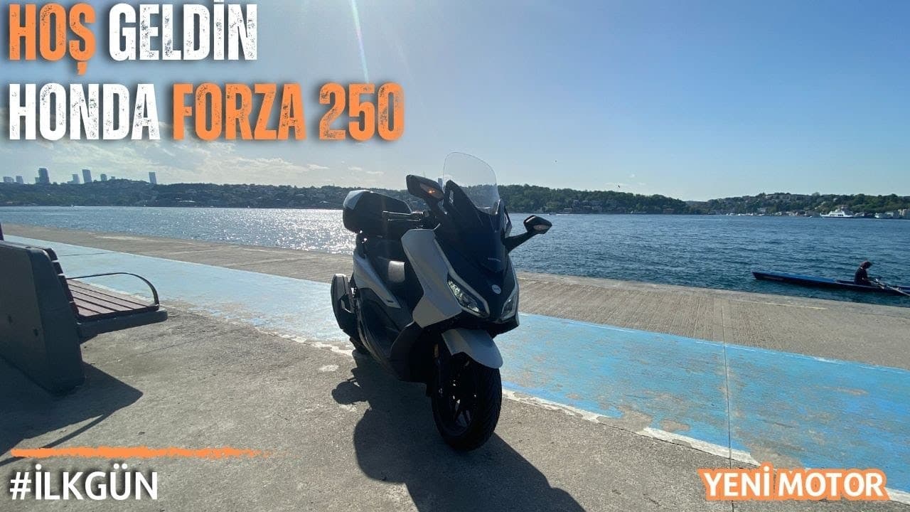 YENİ MOTOR! HONDA FORZA250 [RPM]