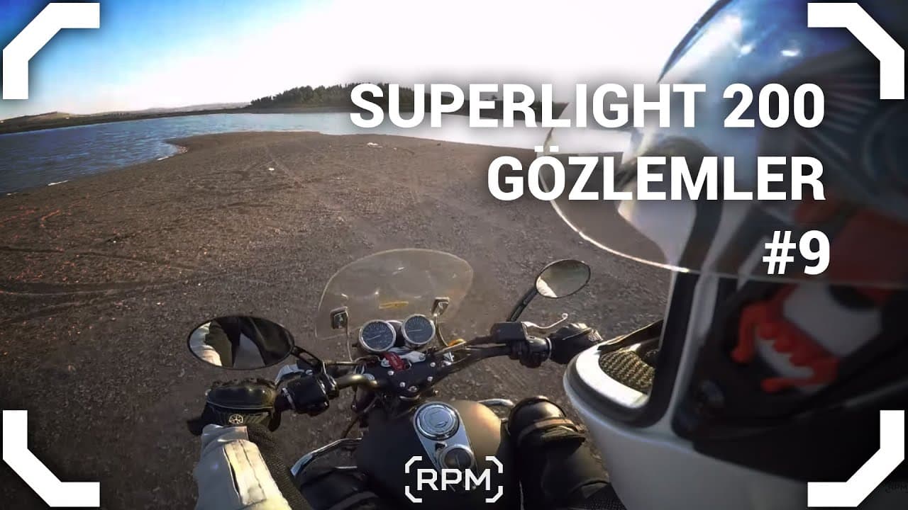 Chopper ile Araziye Girilir mi? - Superlight 200 - Burç Göleti [RPM]