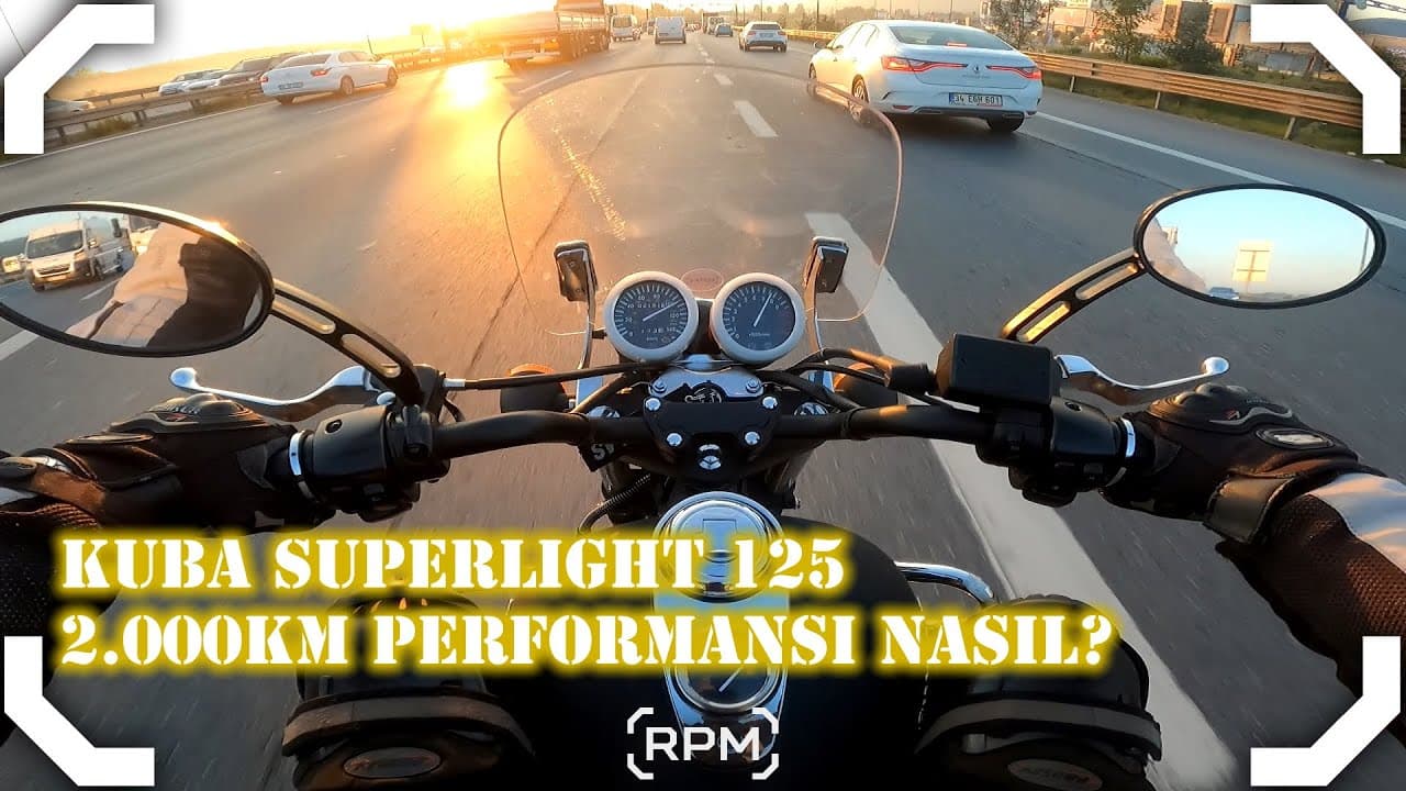 SUPERLIGHT 125 2000KM'DEKİ PERFORMANSI | 2.BAKIM ÖNCESİ SÜRÜŞ [RPM]