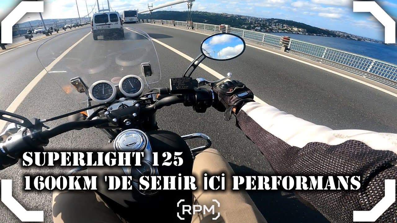 SUPERLIGHT 125 | 1600KM OLDUK | AVRUPA'DAN ASYA'YA GEÇİŞ | VLOG [RPM]