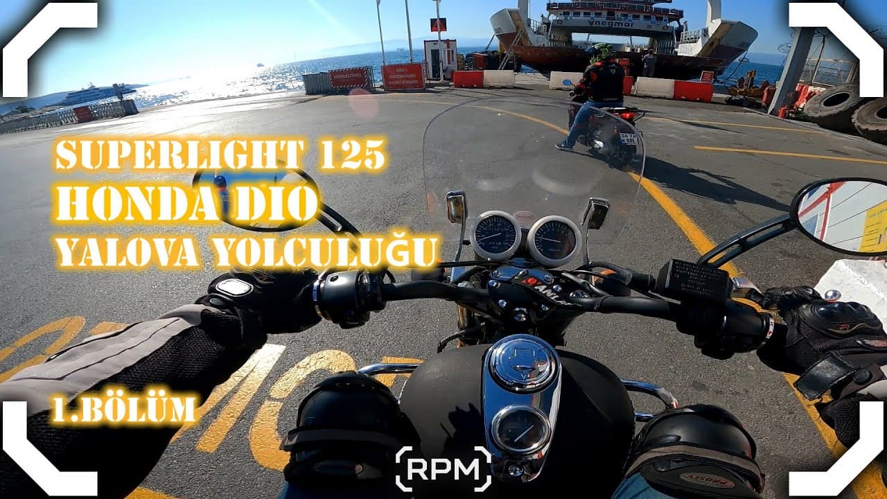 SUPERLIGHT 125 İLE GEZİYORUZ | KM TELİ ÇIKTI | YALOVA TURU BÖLÜM 1 [RPM]