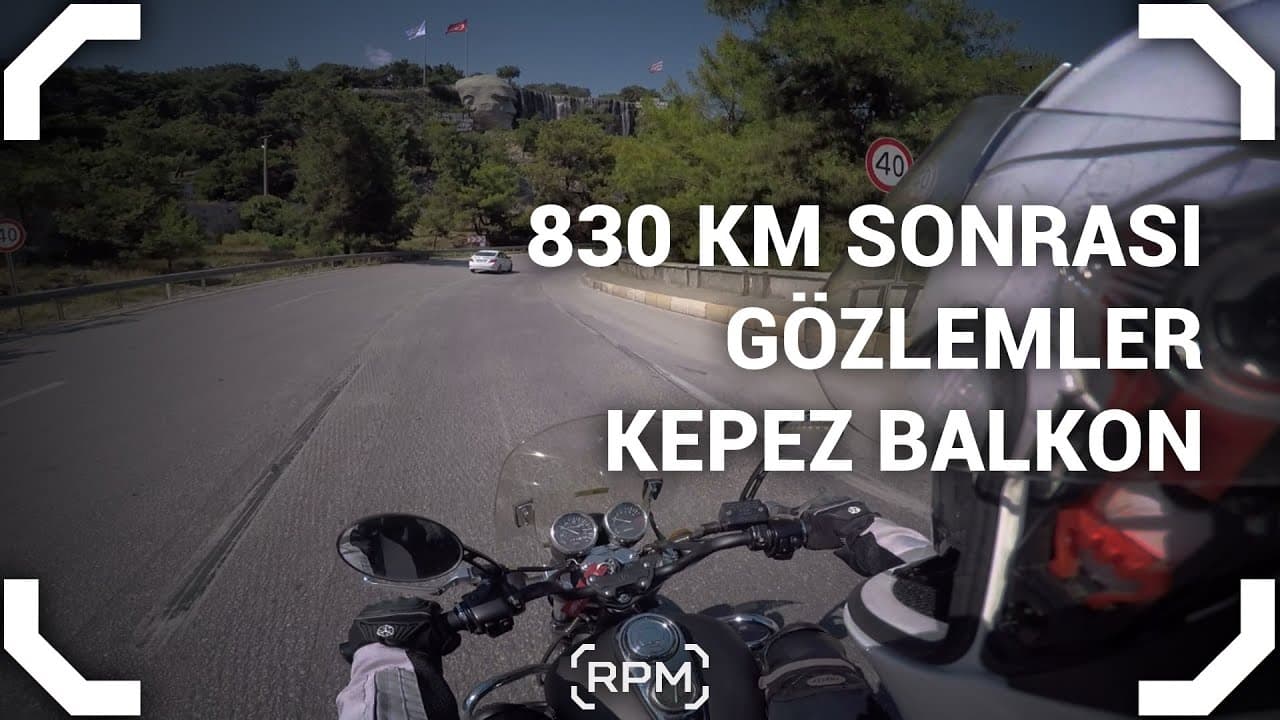 Motosikletle Tek Seferde 830 KM Yolculuk Sonrası Gözlemler - Bir Taraflar Uyuşuyor mu? [RPM]