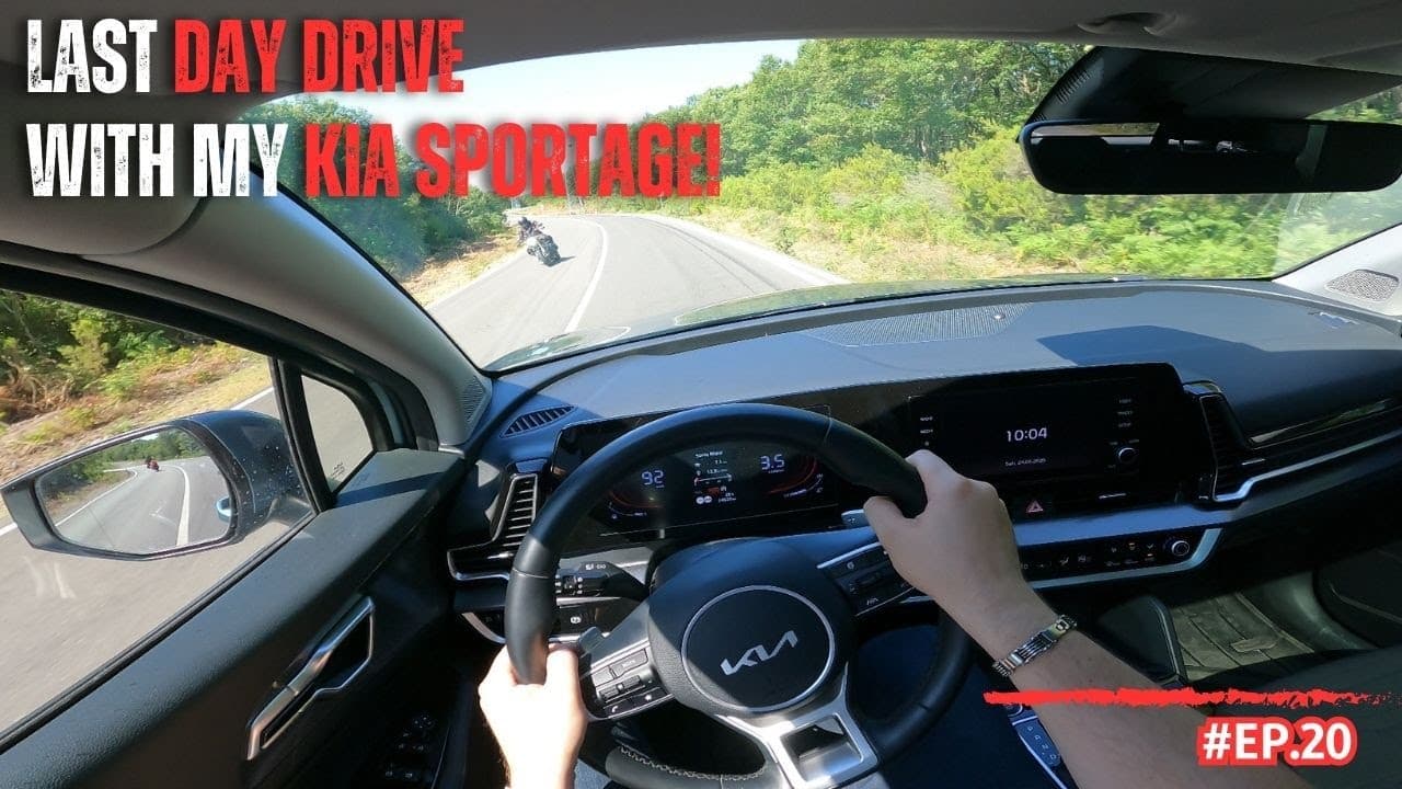 LAST DAY CORNERING THROUGH NATURE WITH MY KIA SPORTAGE
