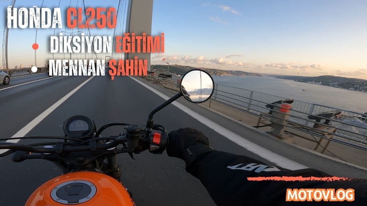 HONDA CL250 | DİKSİYON EĞİTİMİ | SABAH MOTOVLOG [RPM]